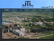 Tablet Screenshot of jtlindustries.ca
